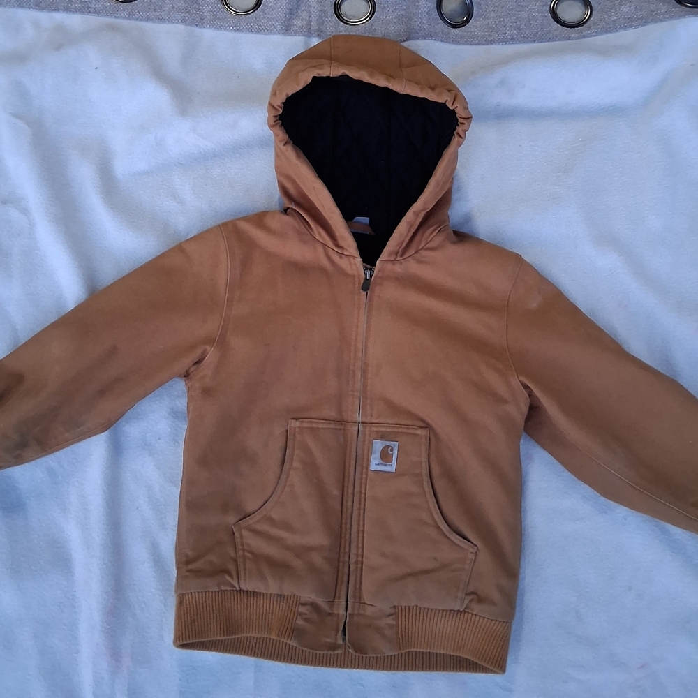 Carhartt  Jacket Kids Tan S.7-8 Made In Vietnam